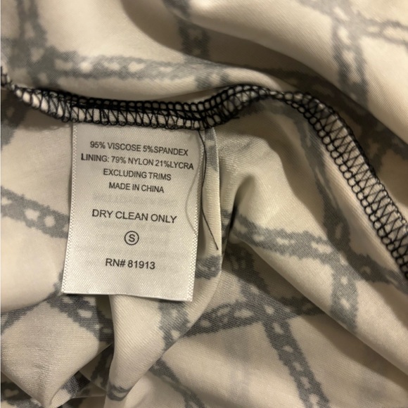 Tracy Reese Black and White Dress, size S - Picture 3 of 6